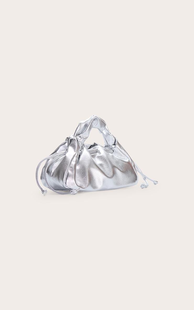Silver Mini Tassel Detail Handbag Product Image