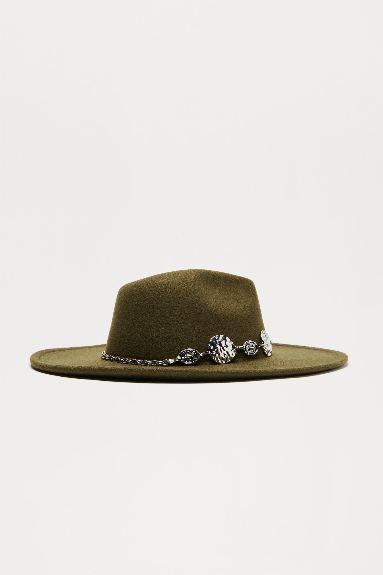 Desert Sunsets Fedora - Olive Product Image