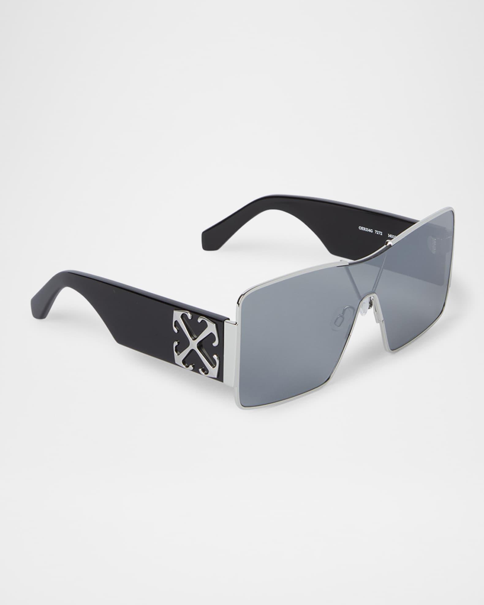 Mens Aspen Metal and Plastic Shield Sunglasses Product Image