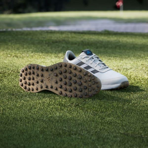 adidas S2G 24 Leather Spikeless Golf Shoes Cloud White 10.5 Mens Product Image