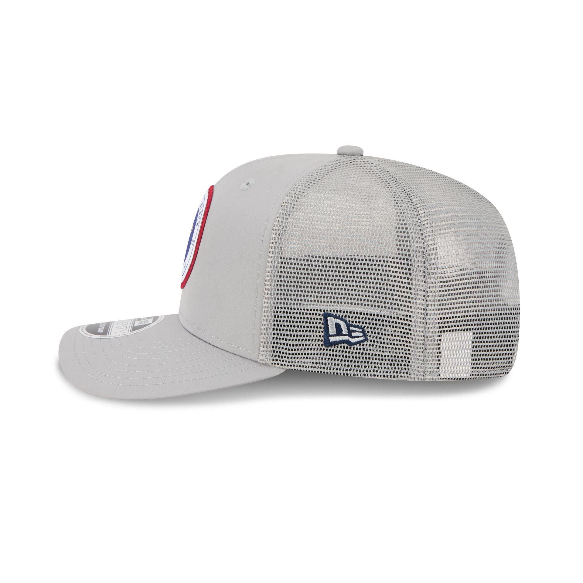Los Angeles Lakers Circle Patch 9SEVENTY Stretch-Snap Hat Male Product Image