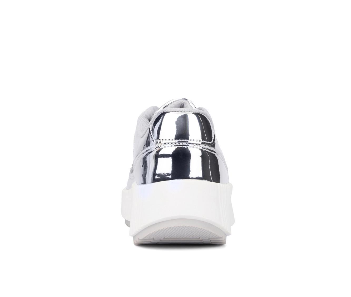 Women's New York and Company Tana Wedge Platform Sneakers Product Image