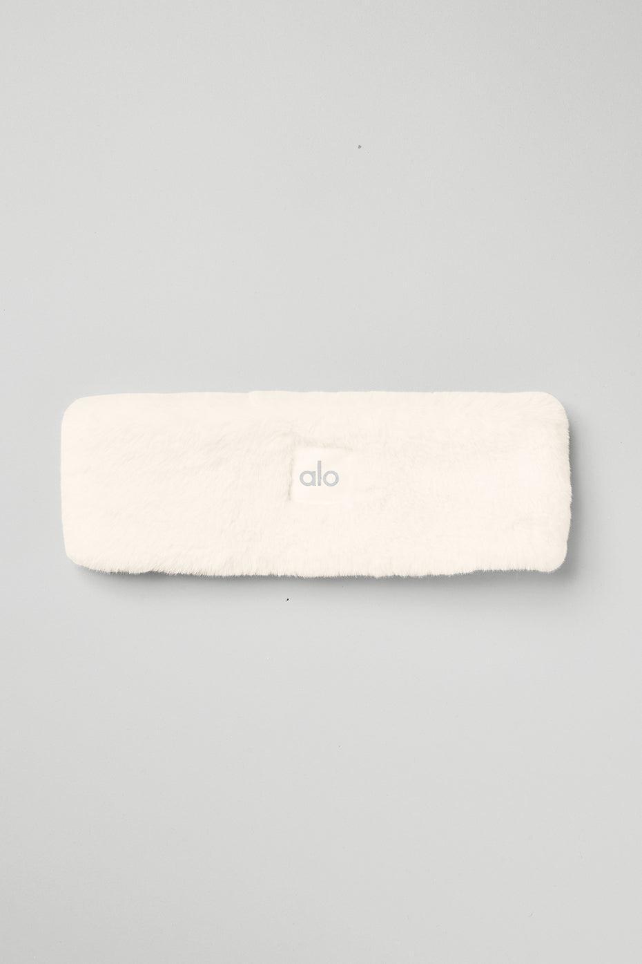 Alo Yoga | Faux Fur Ear Warmers White Product Image