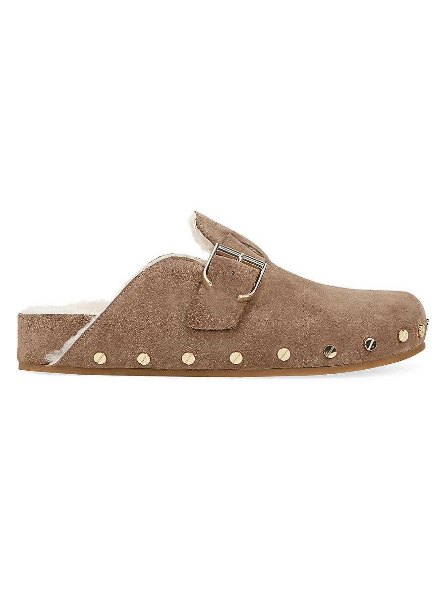 Veronica Beard Womens Fern-2 Studded Clog Flats Product Image