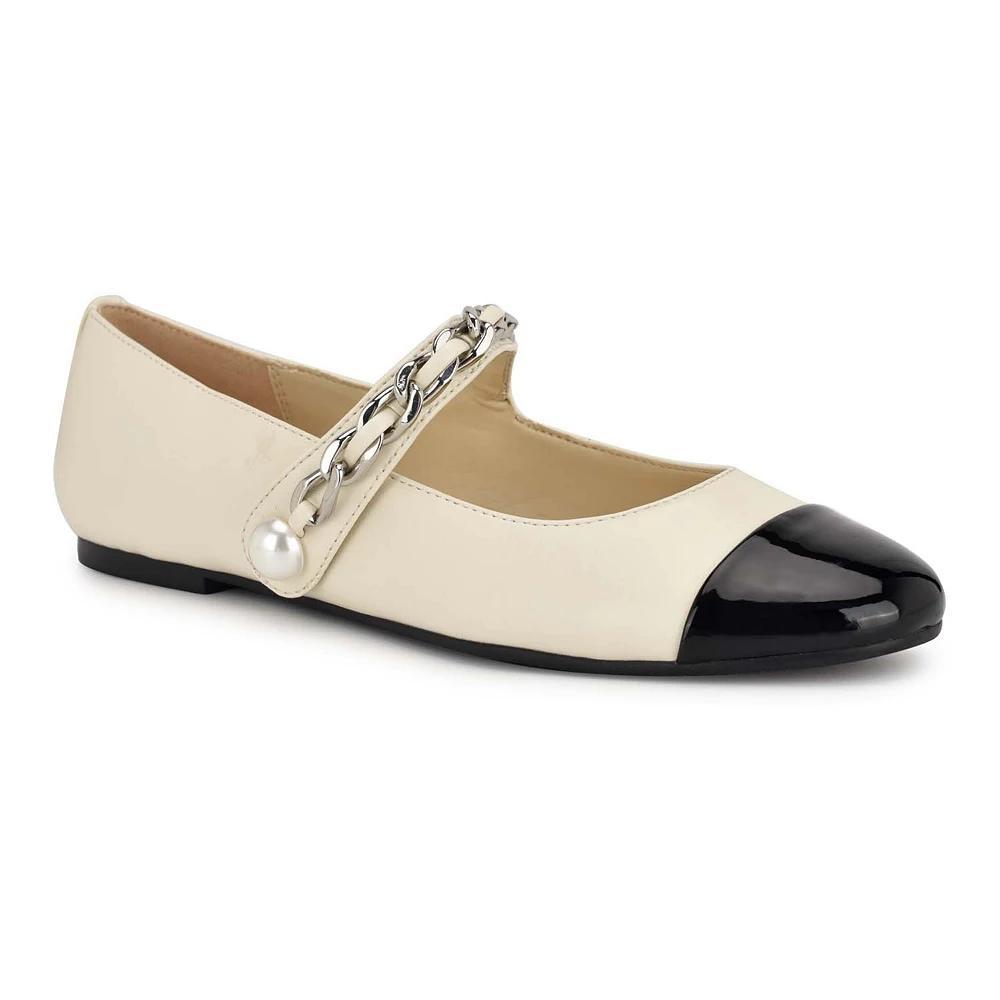 Nine West Platy Women's Mary Jane Ballet Dress Flats, Size: 7, Black Team Product Image