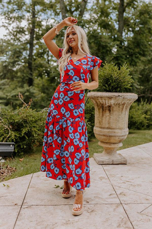 Touch My Soul Floral Maxi Skirt Product Image