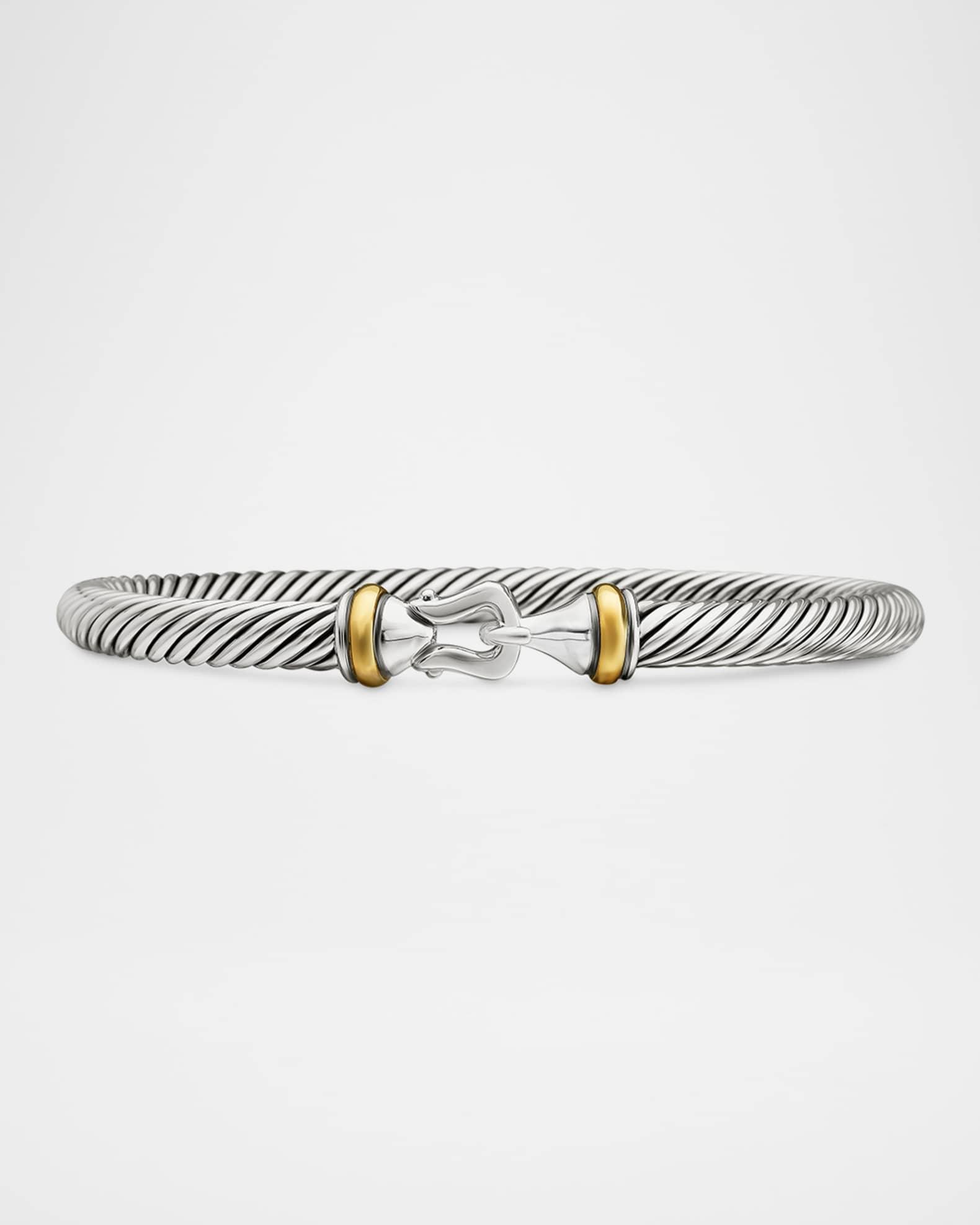 Crossover 2 Row Ring in Silver, 7.5mm Product Image
