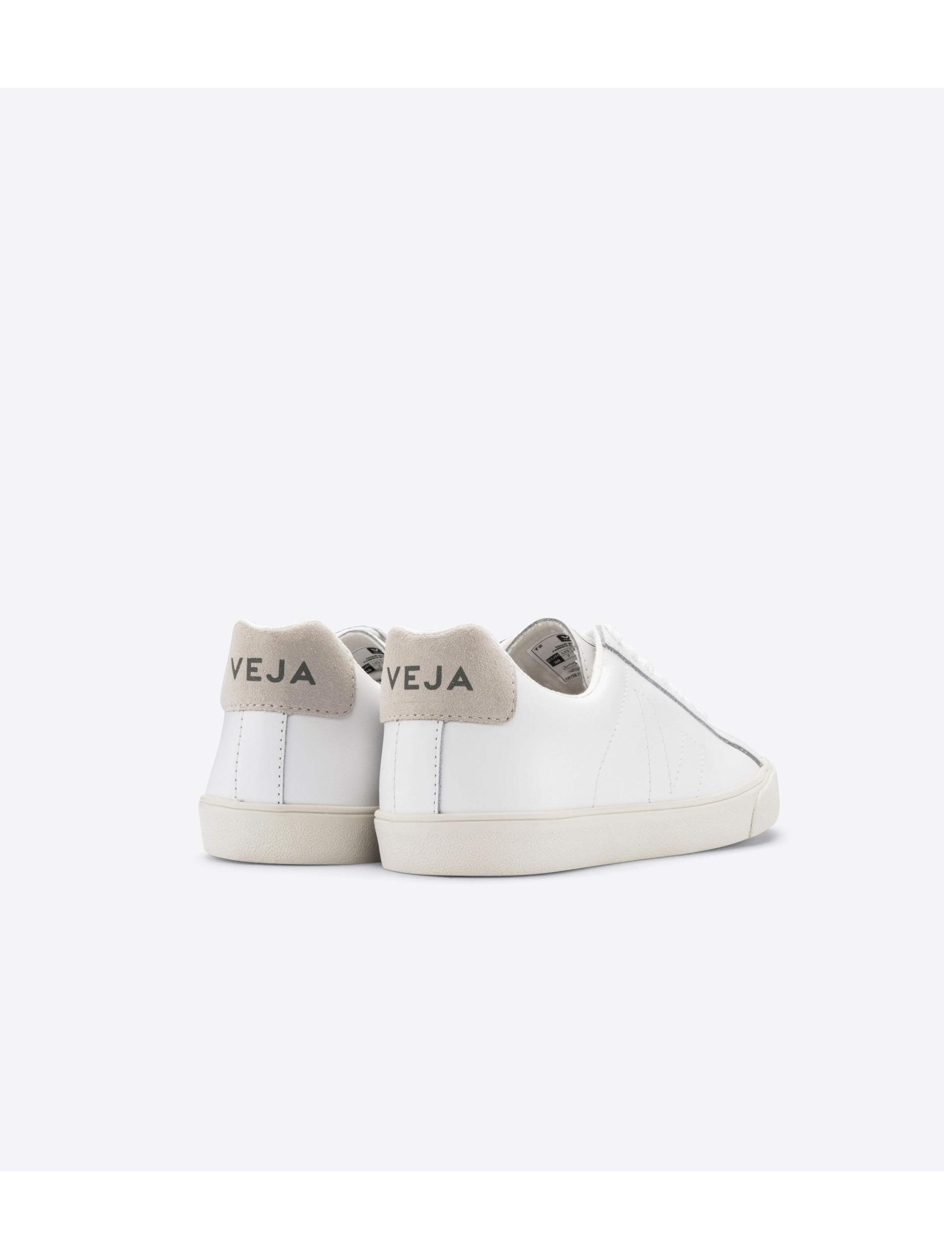 VEJA Men's Esplar Leather Sneaker  - Extra White Male Product Image