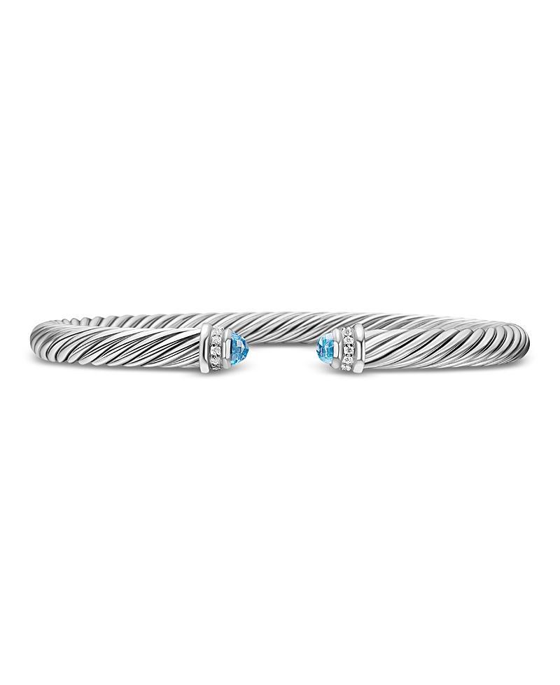 Womens Cable Classics Color Bracelet with Pav Diamonds Product Image