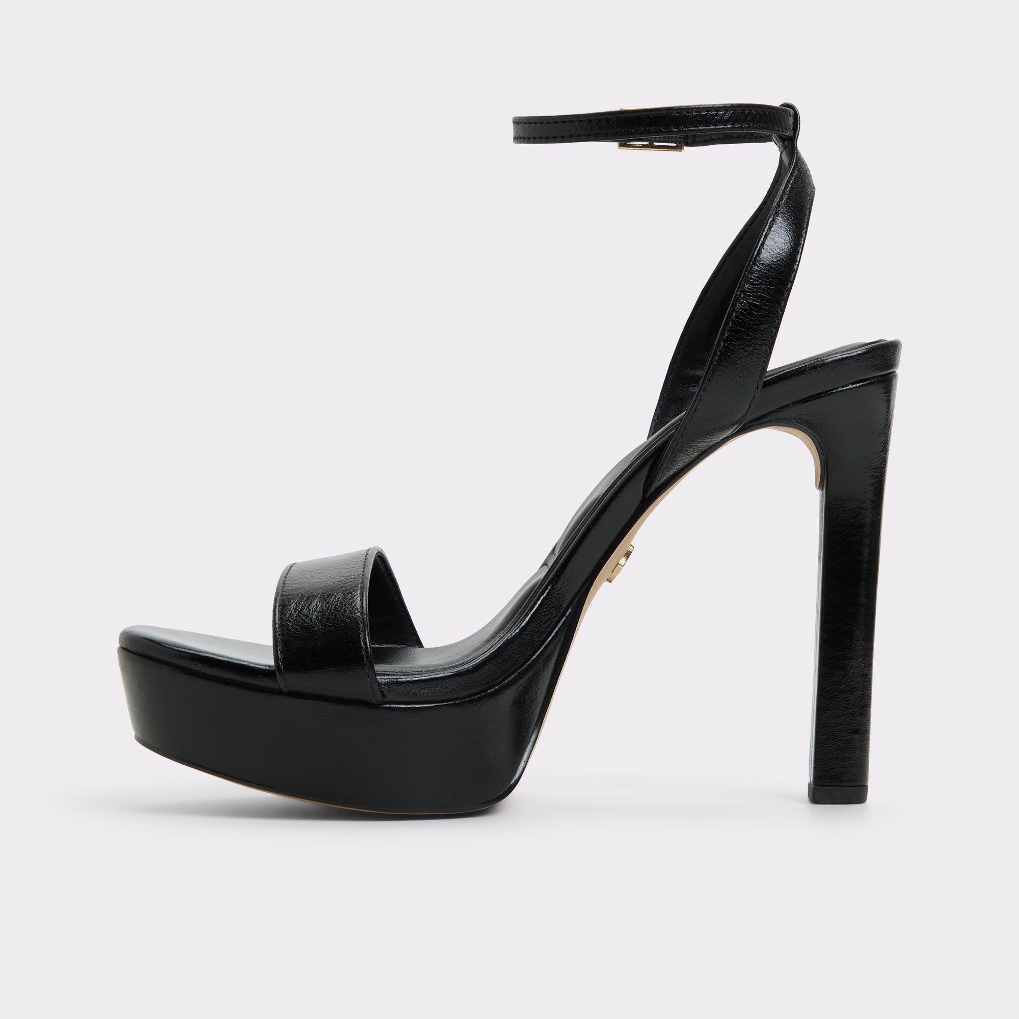 Portside Black Women's Platform Sandals | ALDO US Product Image