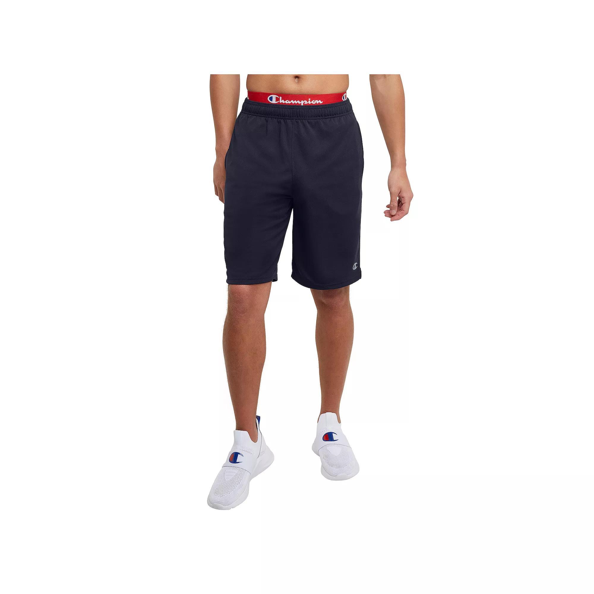 Men's Champion® Cross Training 10-Inch Shorts, Size: XXL, Black Product Image