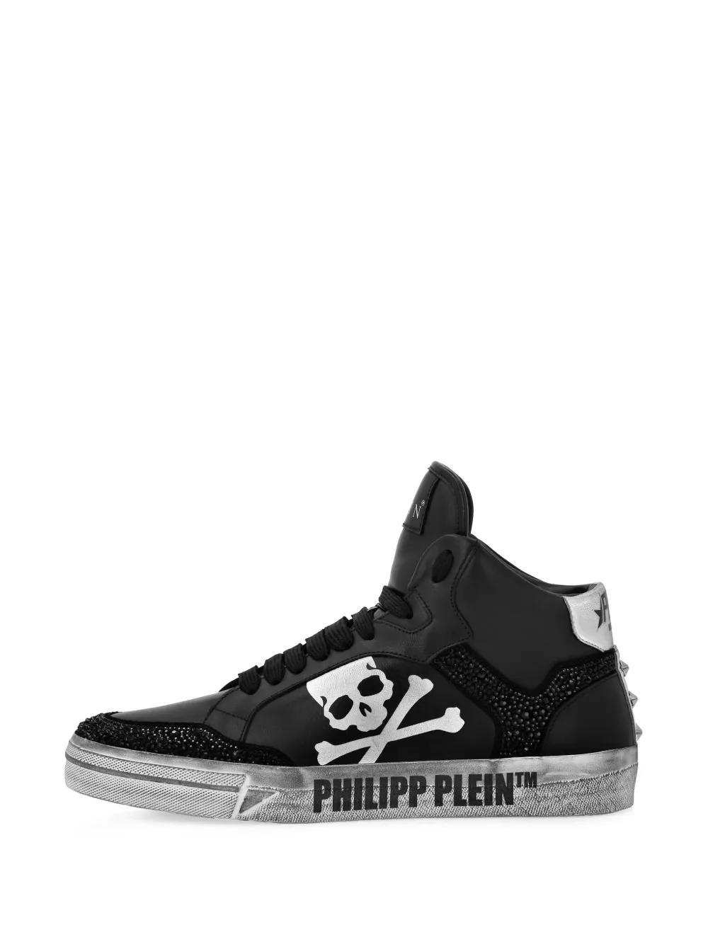 Retrokickz TM leather sneakers Product Image