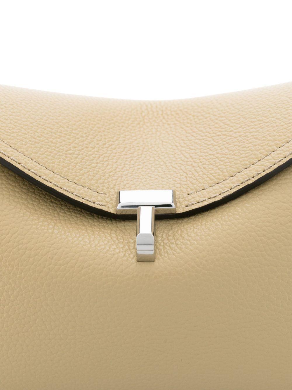 T-Lock leather clutch bag Product Image