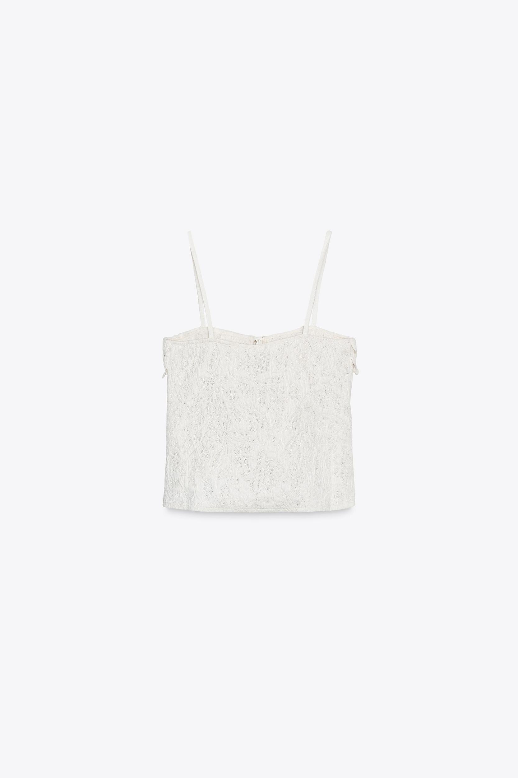 JACQUARD KNIT TOP Product Image