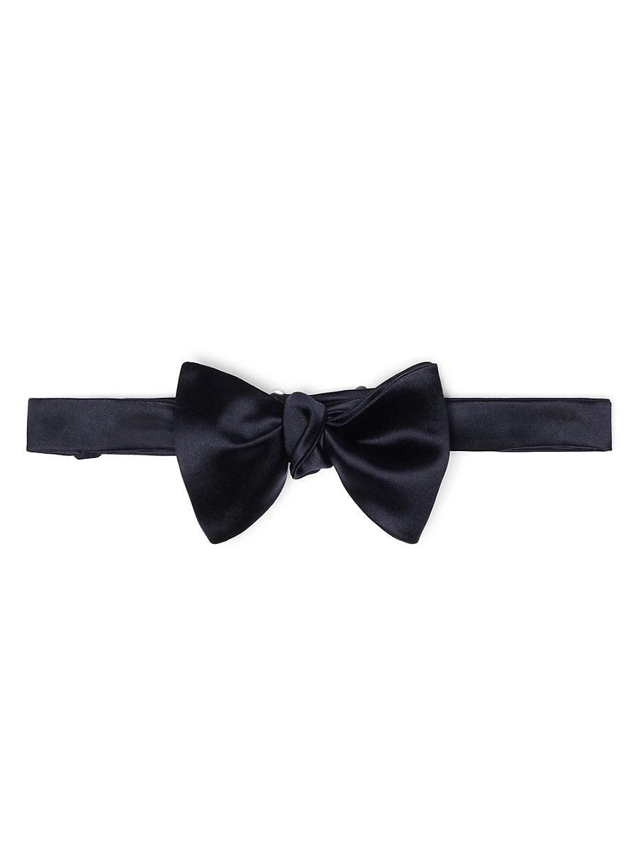 Mens Silk Pre-Tied Bow Tie Product Image