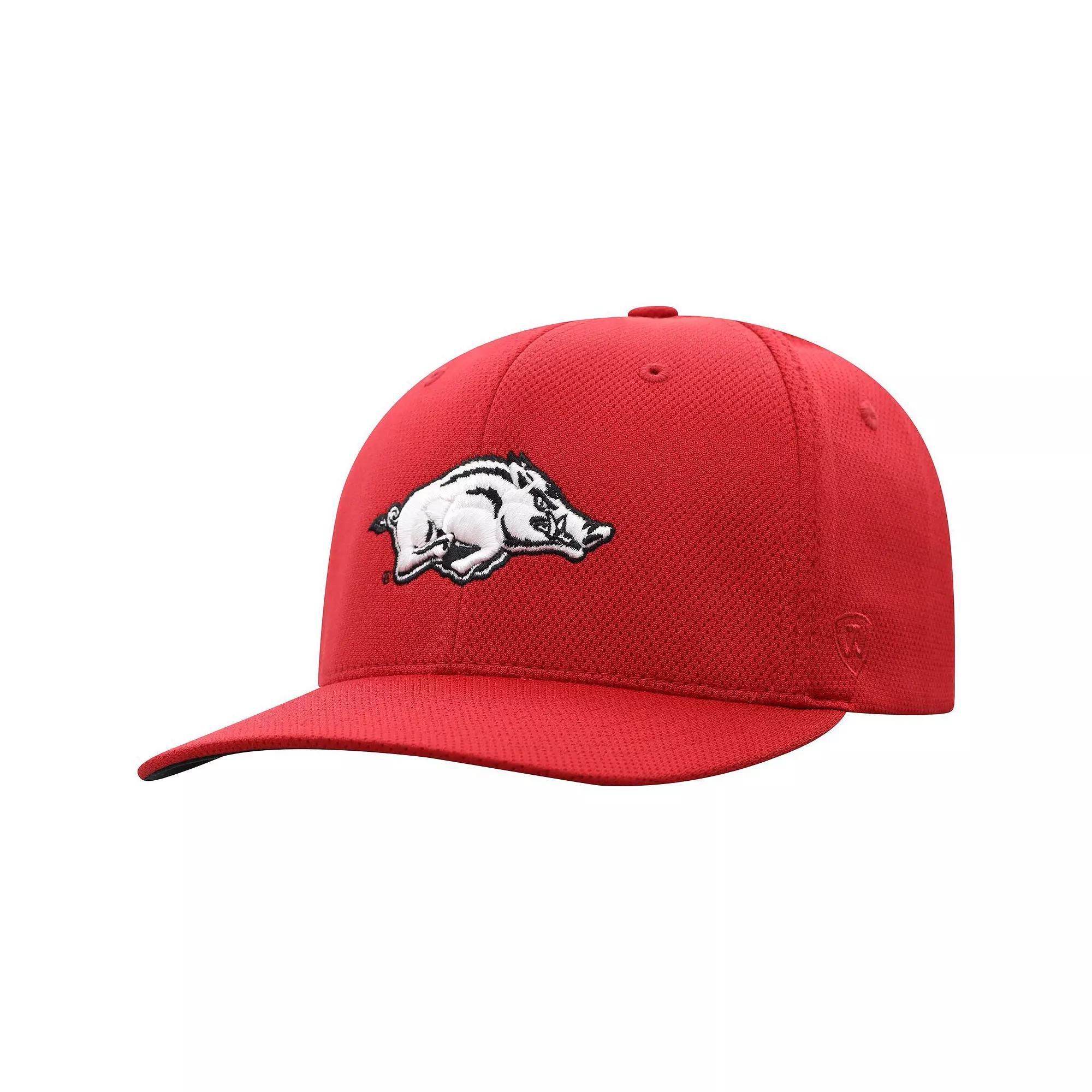 Men's Top of the World Cardinal Arkansas Razorbacks Reflex Logo Flex Hat, Size: Medium/Large, Red Product Image