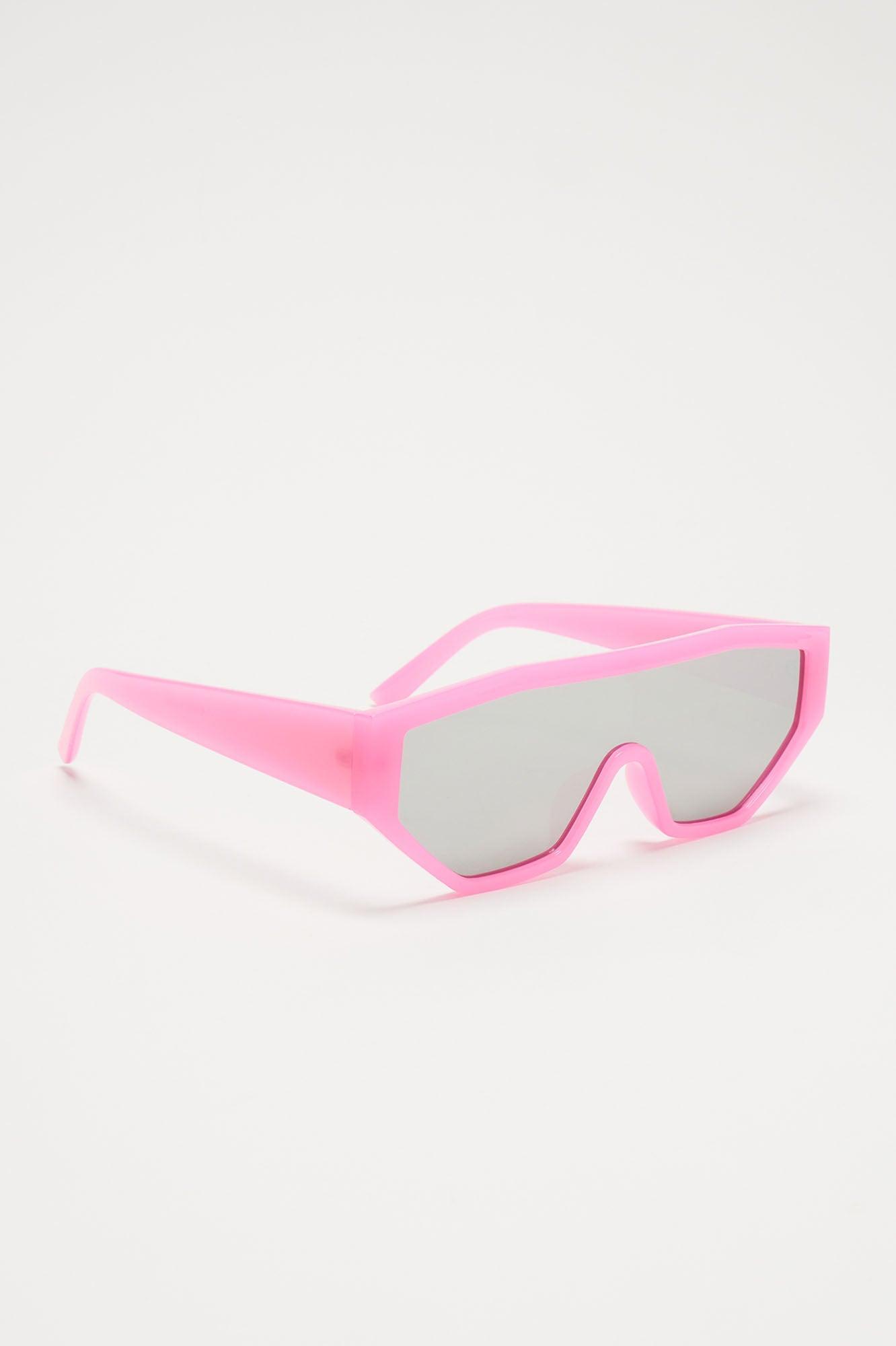 Show Stunner Sunglasses - Pink Product Image