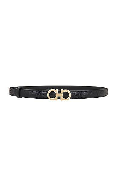 Balmain Womens Perfume Belt in Striped Patent Leather Product Image