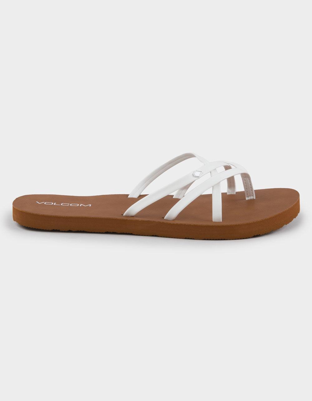 VOLCOM New School II Womens Thong Sandals - BLACK Product Image