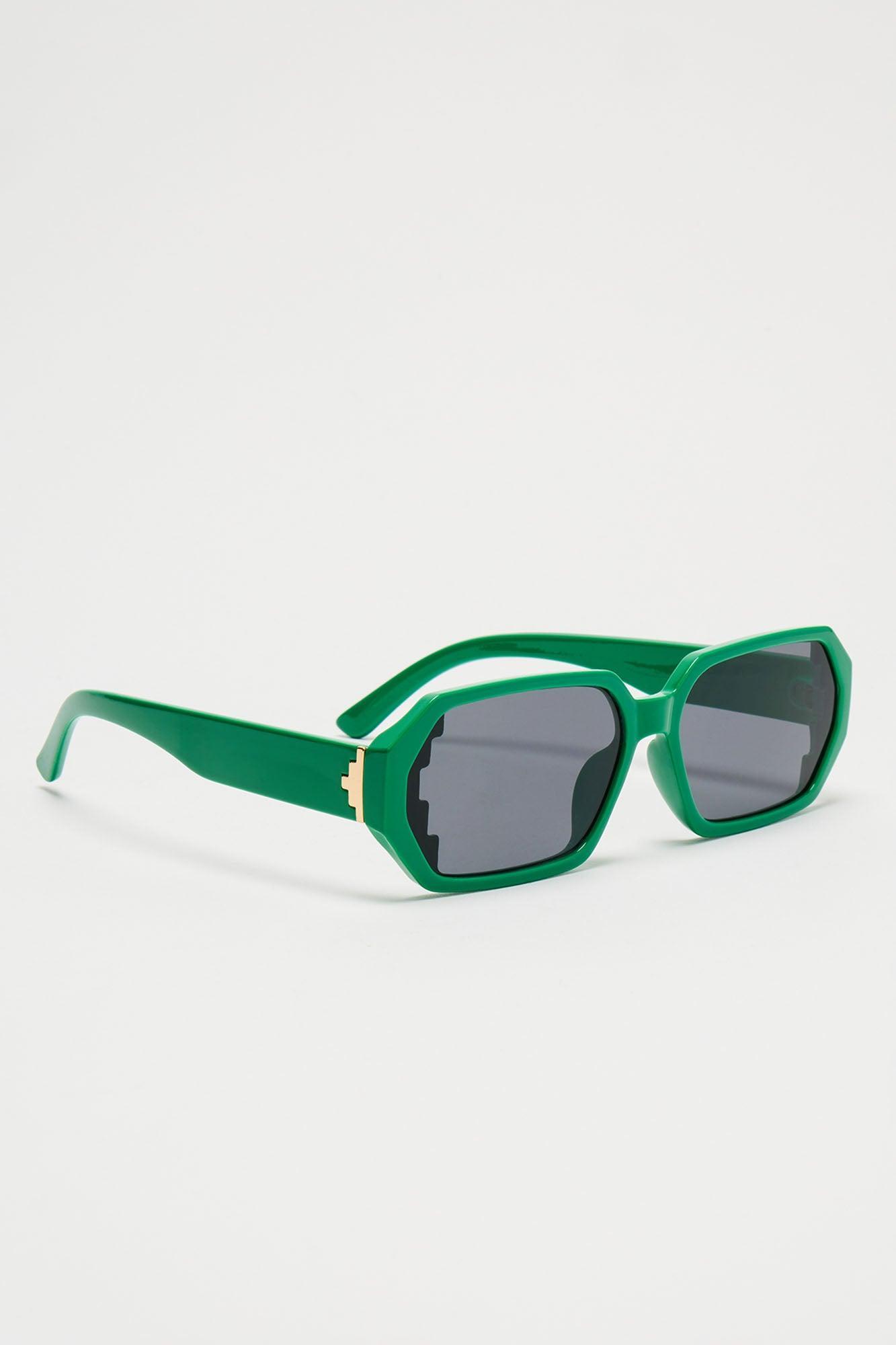 Vintage Sunset Sunglasses - Green Product Image