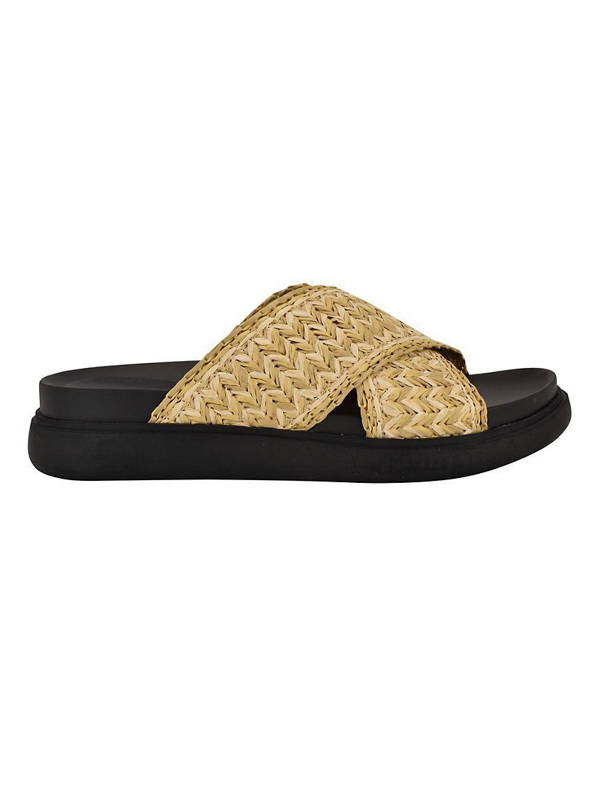 Calvin Klein Womens Womens Pacen Sandal - Brown Product Image
