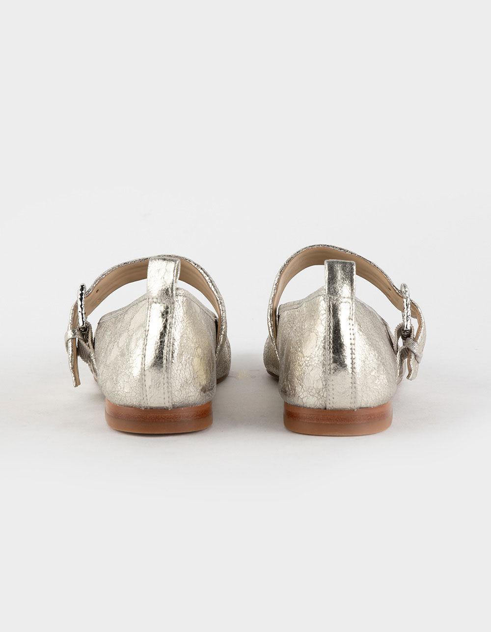 DOLCE VITA Arora Womens Ballet Flats - PLATINUM Product Image