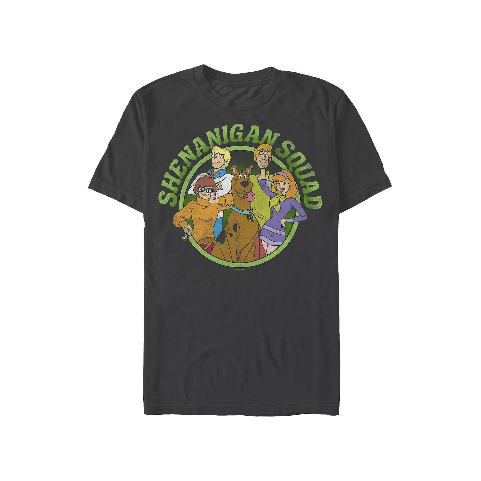 Men's Scooby-Doo Shenanigan Squad Graphic Tee, Size: XXL, Grey Product Image