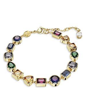 Stilla Gold-Plated Mix-Cut Crystal Bracelet Product Image
