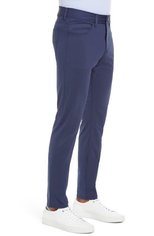 Rhone Commuter Men's Slim Fit Five Pocket Pants in Black at Nordstrom, Size 35 Product Image