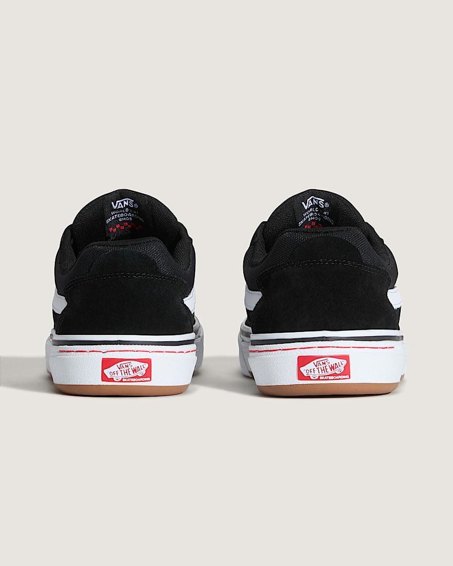Skate Kyle Walker Wafflecup Shoe in Black / White| Vans US Product Image