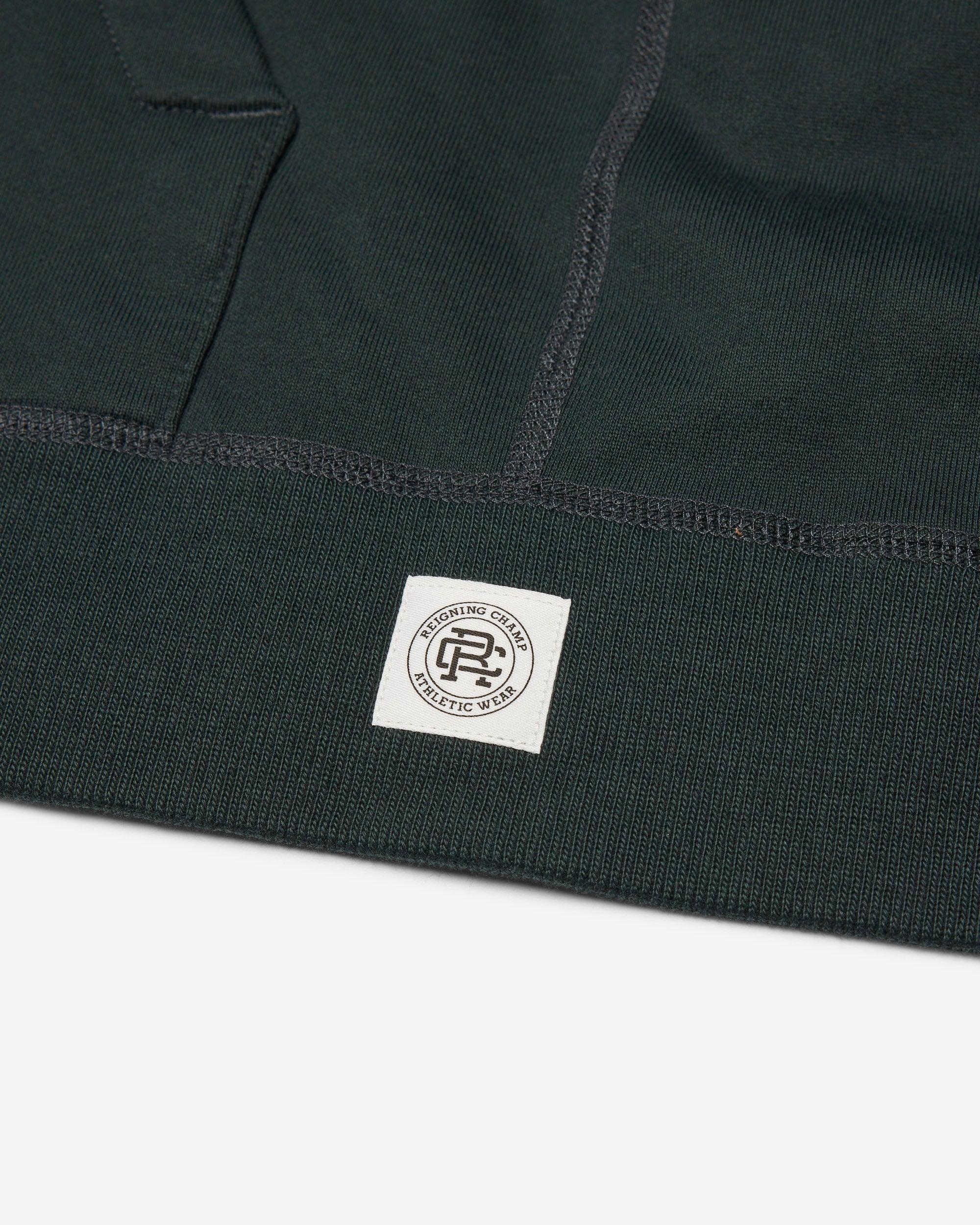 Midweight Terry Racer Slim Zip Hoodie Male Product Image