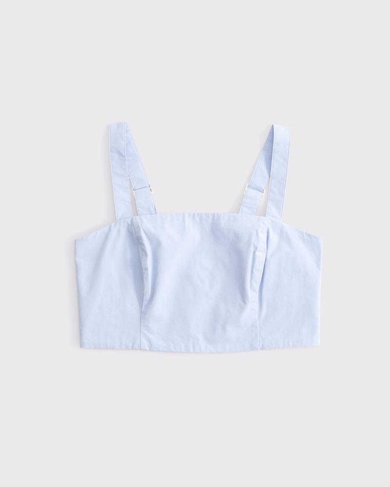 Ultra Cropped Bow-Back Cami Top Product Image