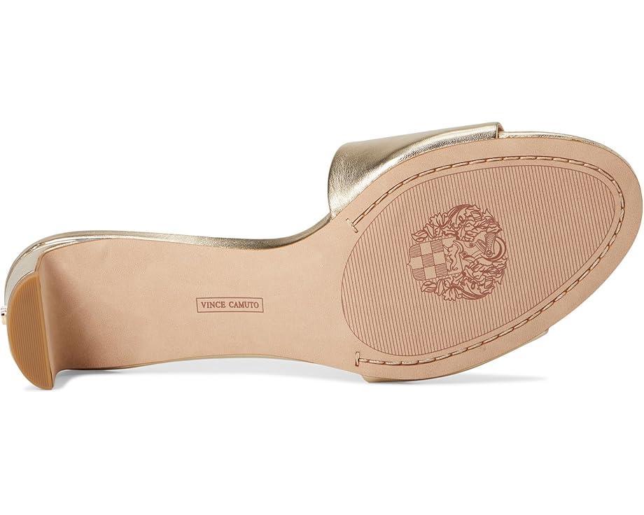 Sculpted C Leather Block Heel Sandals Product Image