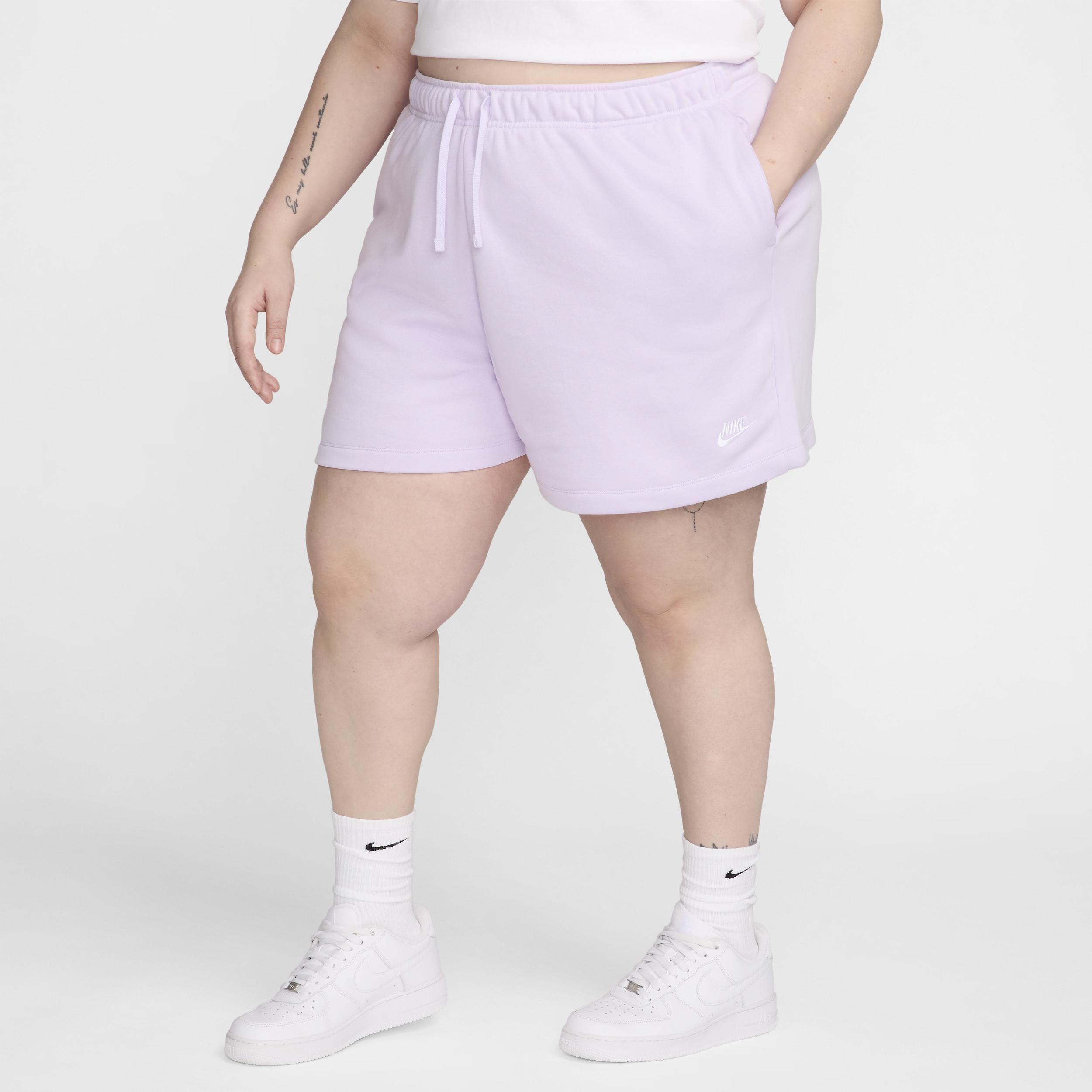 Nike Sportswear Club Fleece Women's Mid-Rise Shorts (Plus Size) Product Image