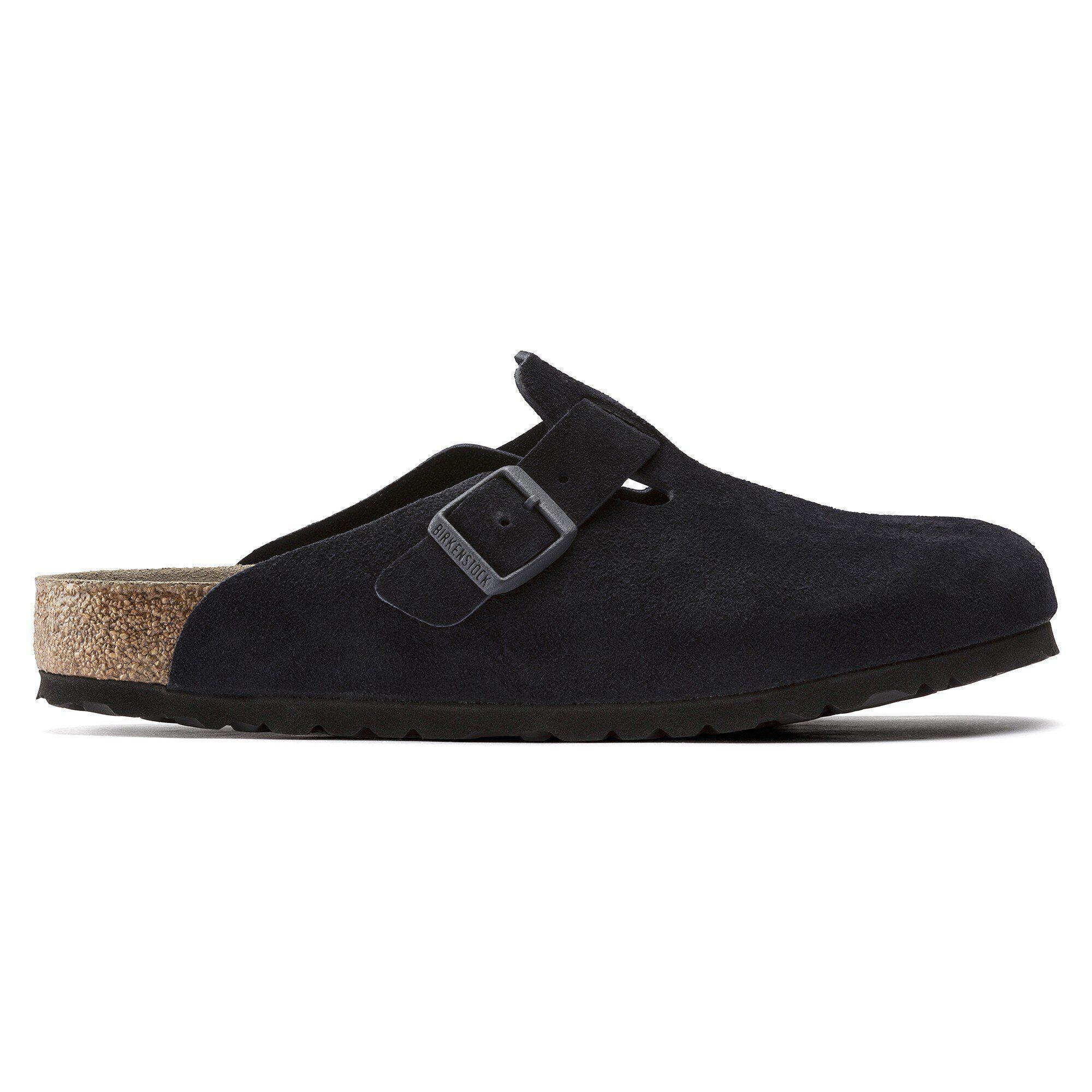 Boston Soft Footbed Suede Leather Midnight Blue Product Image
