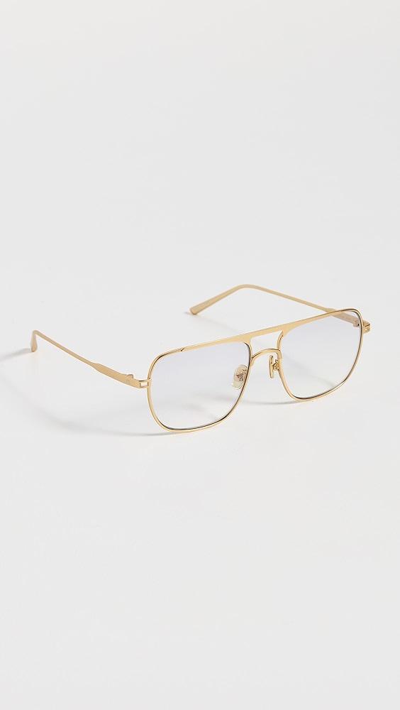 Elisa Johnson Jane Metal Sunglasses | Shopbop Product Image
