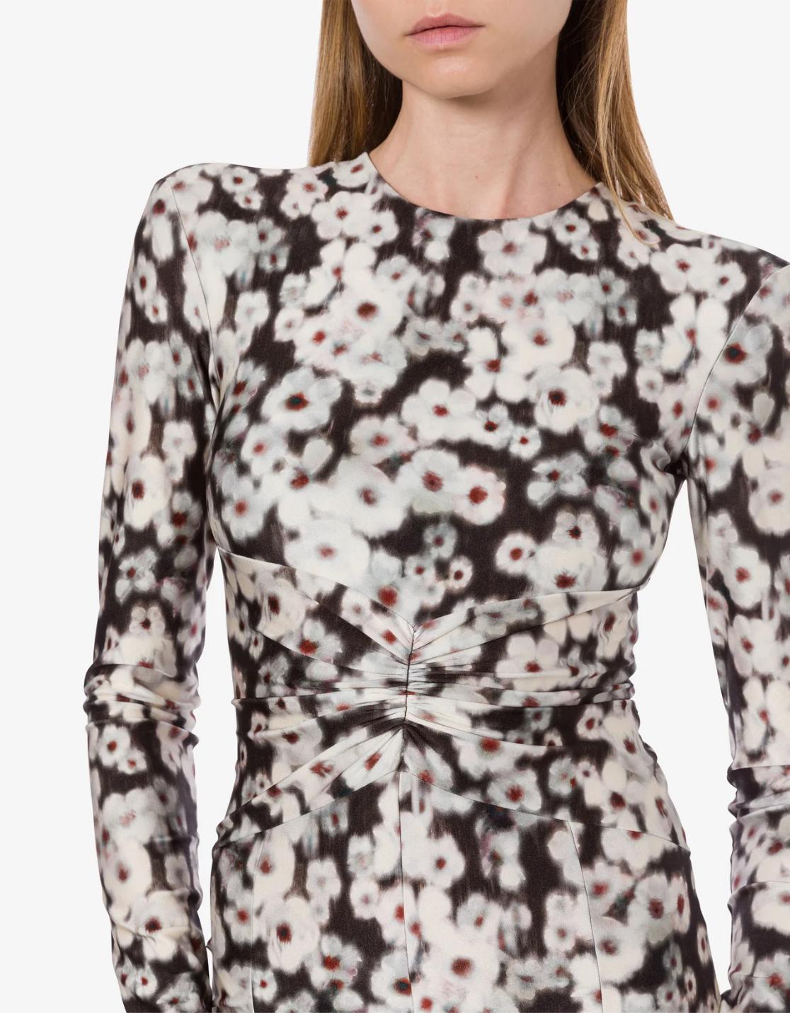Philosophy di Lorenzo Serafini Lycra Floral Dress Product Image