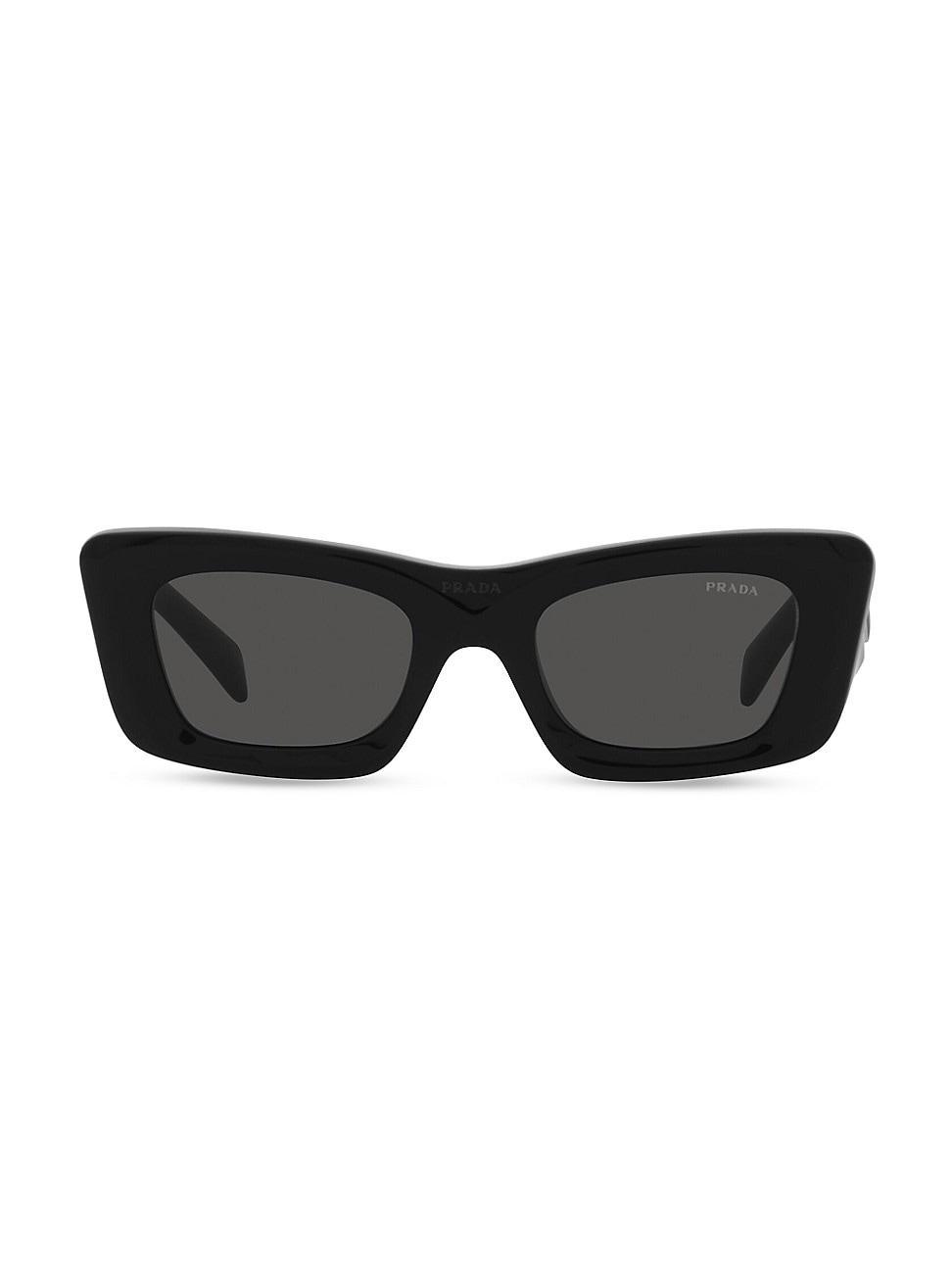 Prada PR 13ZS 50mm Matte Marble Cat Eye Statement Sunglasses Product Image