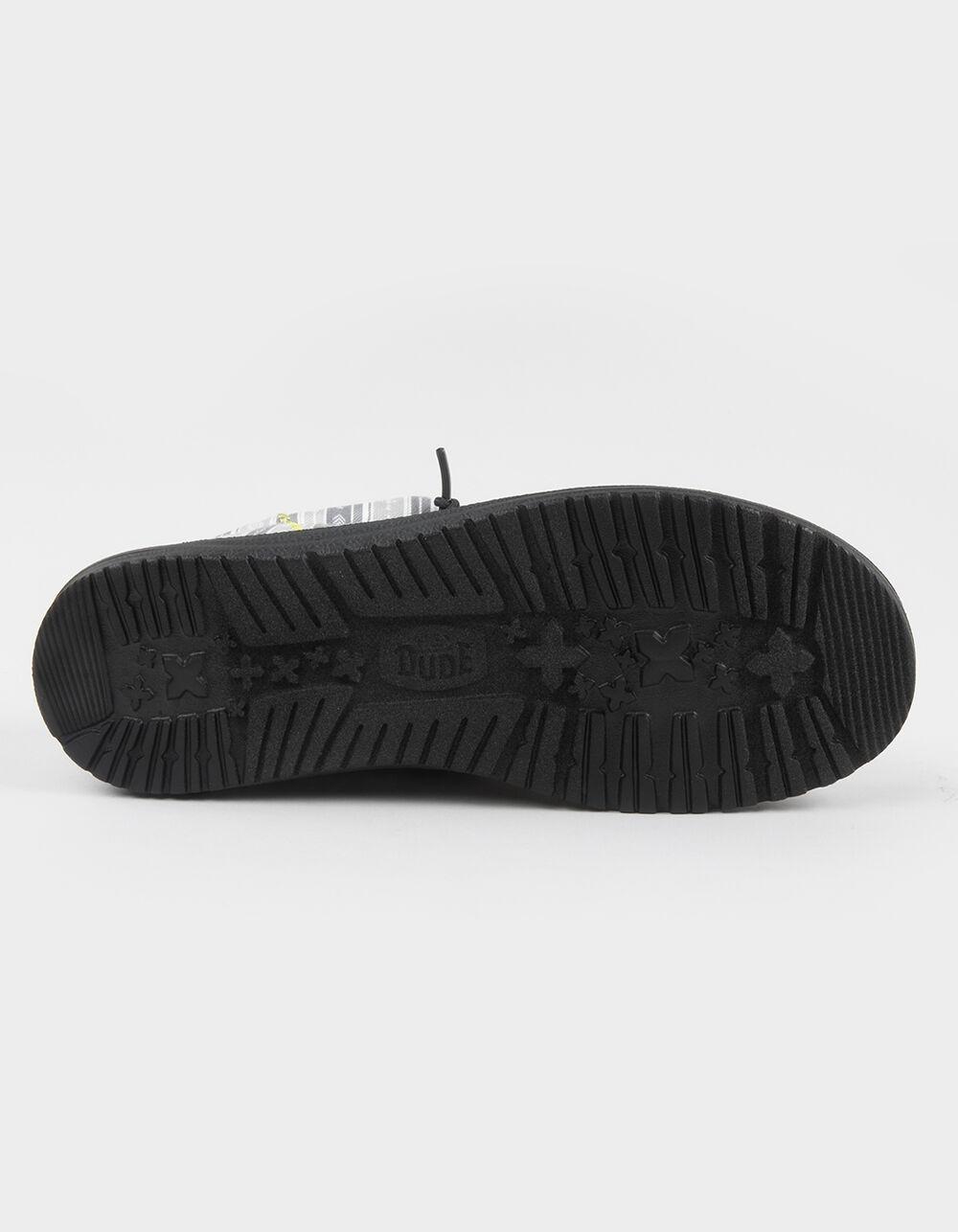 HEY DUDE Wally Funk Surf Blanket Mens Shoes - GRAY/BLACK Product Image