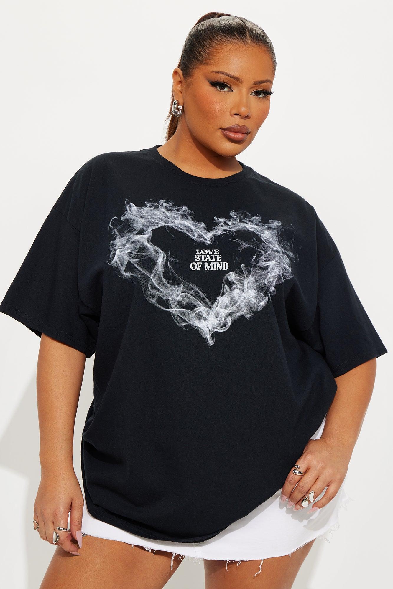 Love State Of Mind Tee - Black Product Image