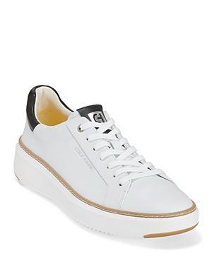Cole Haan Mens GrandPr Topspin Leather Sneakers Product Image
