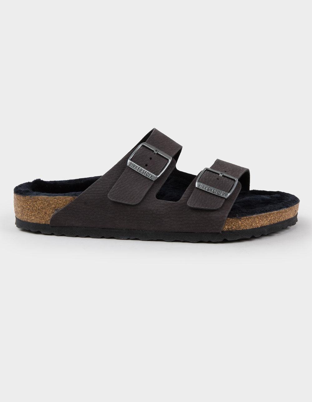 BIRKENSTOCK Arizona Shearling Mens Sandals Product Image
