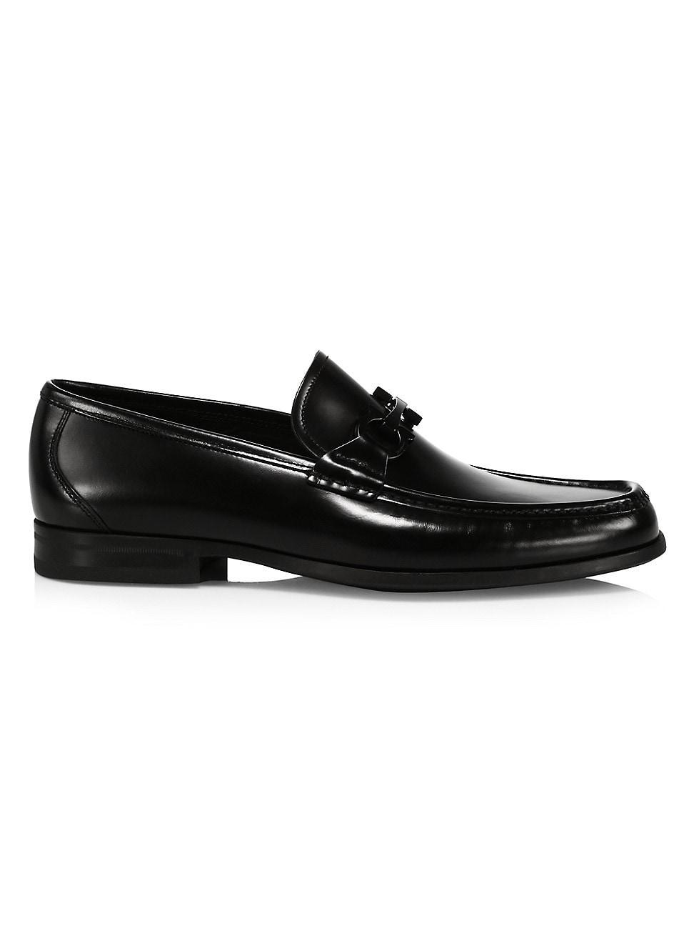 Mens Bit-Strap Leather Loafers Product Image