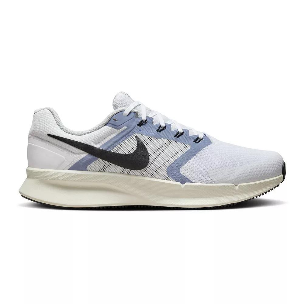 Nike Run Swift 3 Men's Road Running Shoes, Size: 14, White Black Slate Product Image