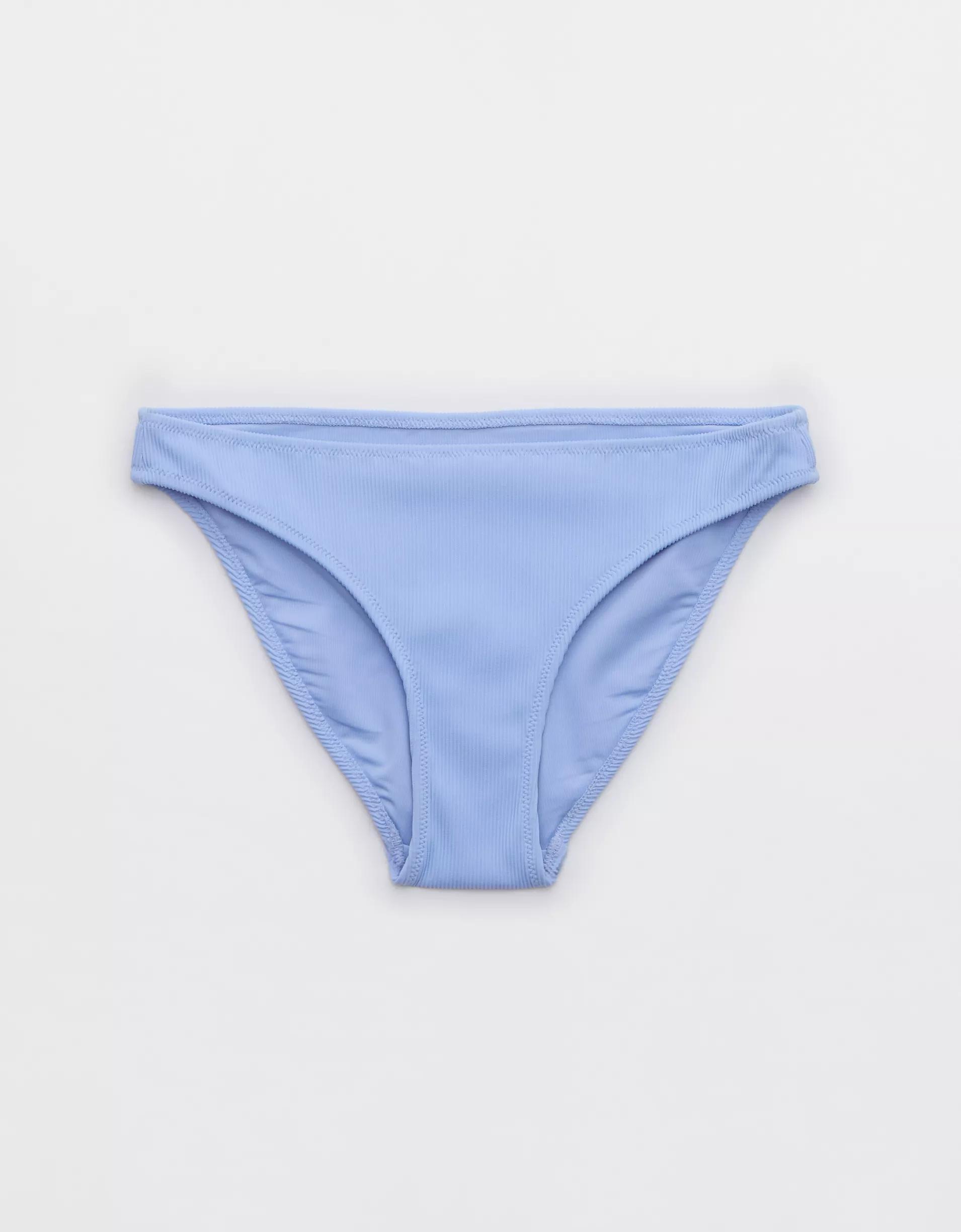 Aerie Ribbed Classic Bikini Bottom Product Image