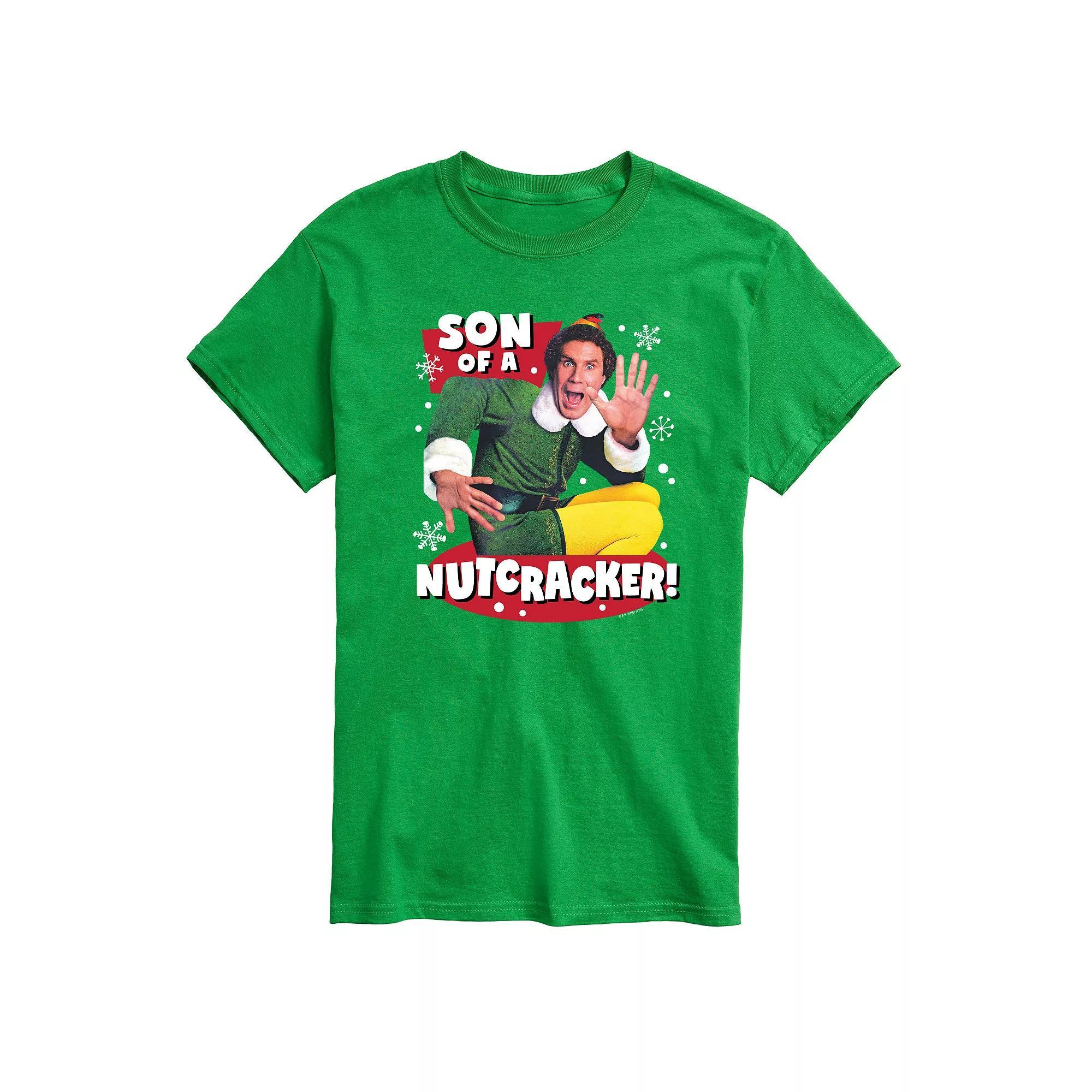 Mens Elf Son Of A Nutcracker Graphic Tee Product Image