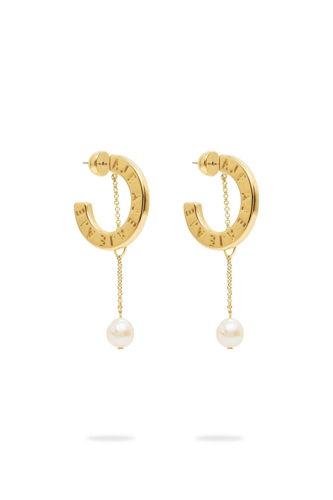 Amelia Pearl Drop Stud Product Image