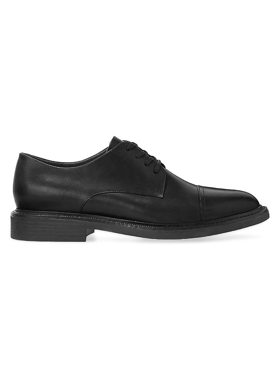 Mens Asher Cap-Toe Leather Oxfords Product Image