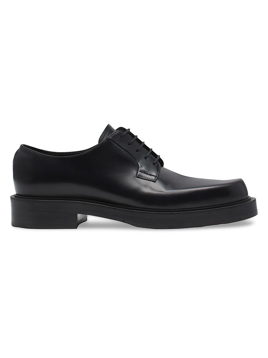 Lanvin Mens Banjo Leather Richelieu Loafer Product Image