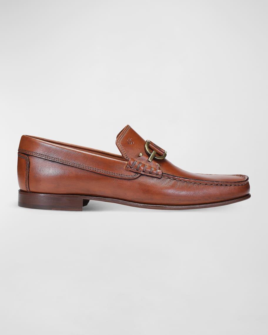 Mens Bit-Strap Leather Loafers Product Image